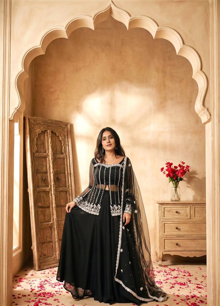 Zeenat Black Legenga