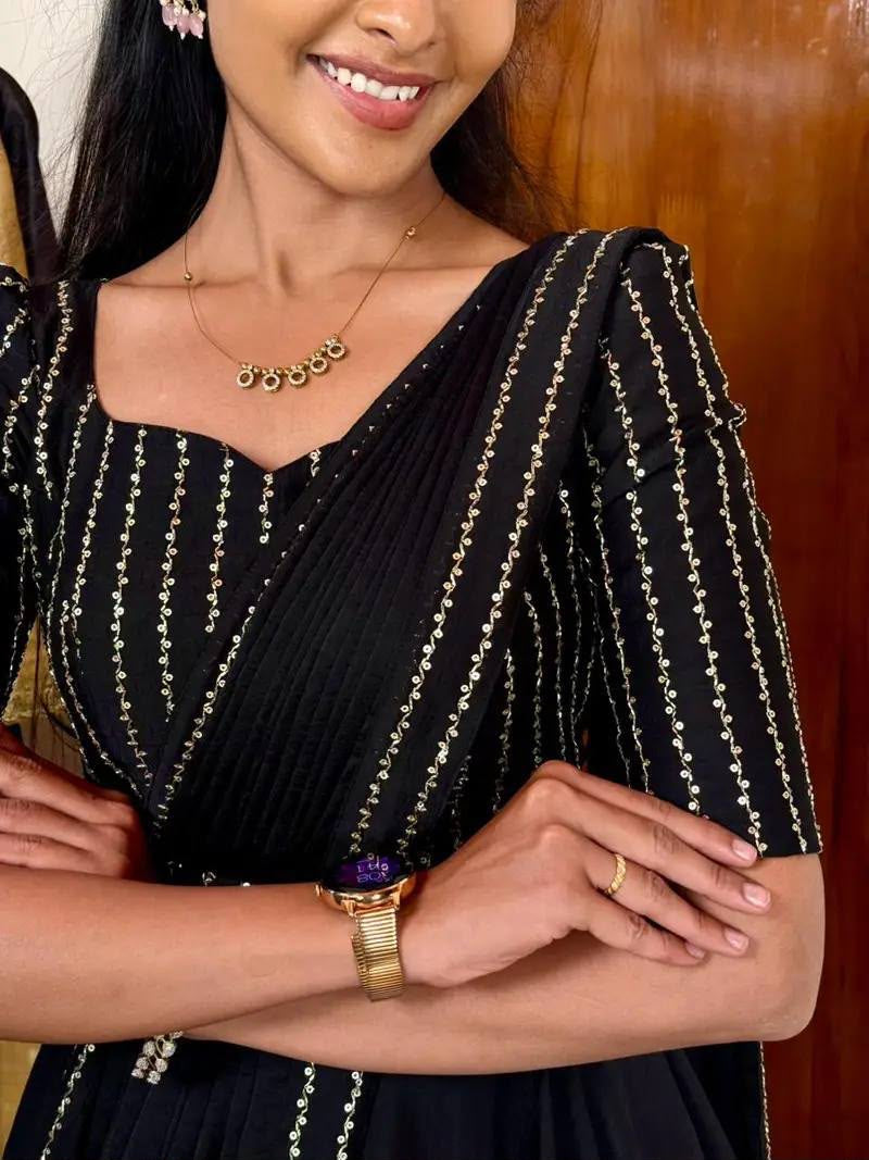 MANIKA BLACK ANARKALI