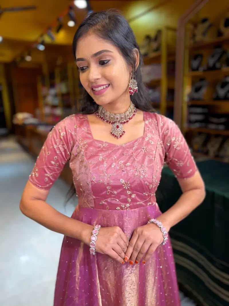 MANIKA PINK ANARKALI
