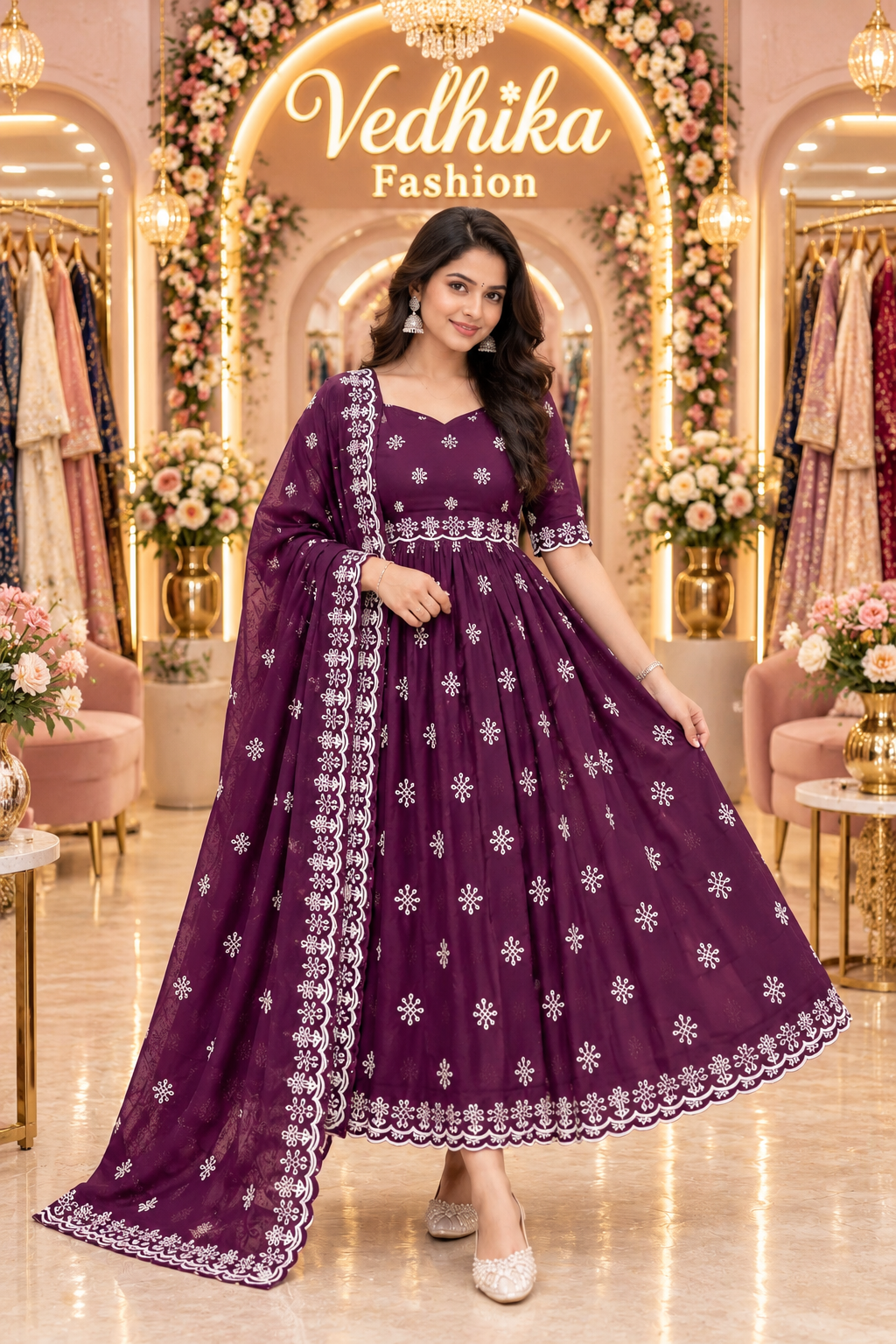 MUGGU WINE ANARKALI