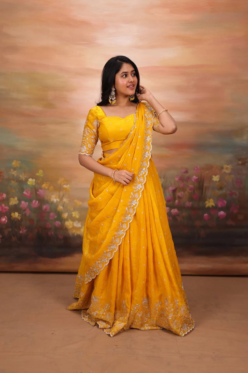 MARIGOLD LEHENGA