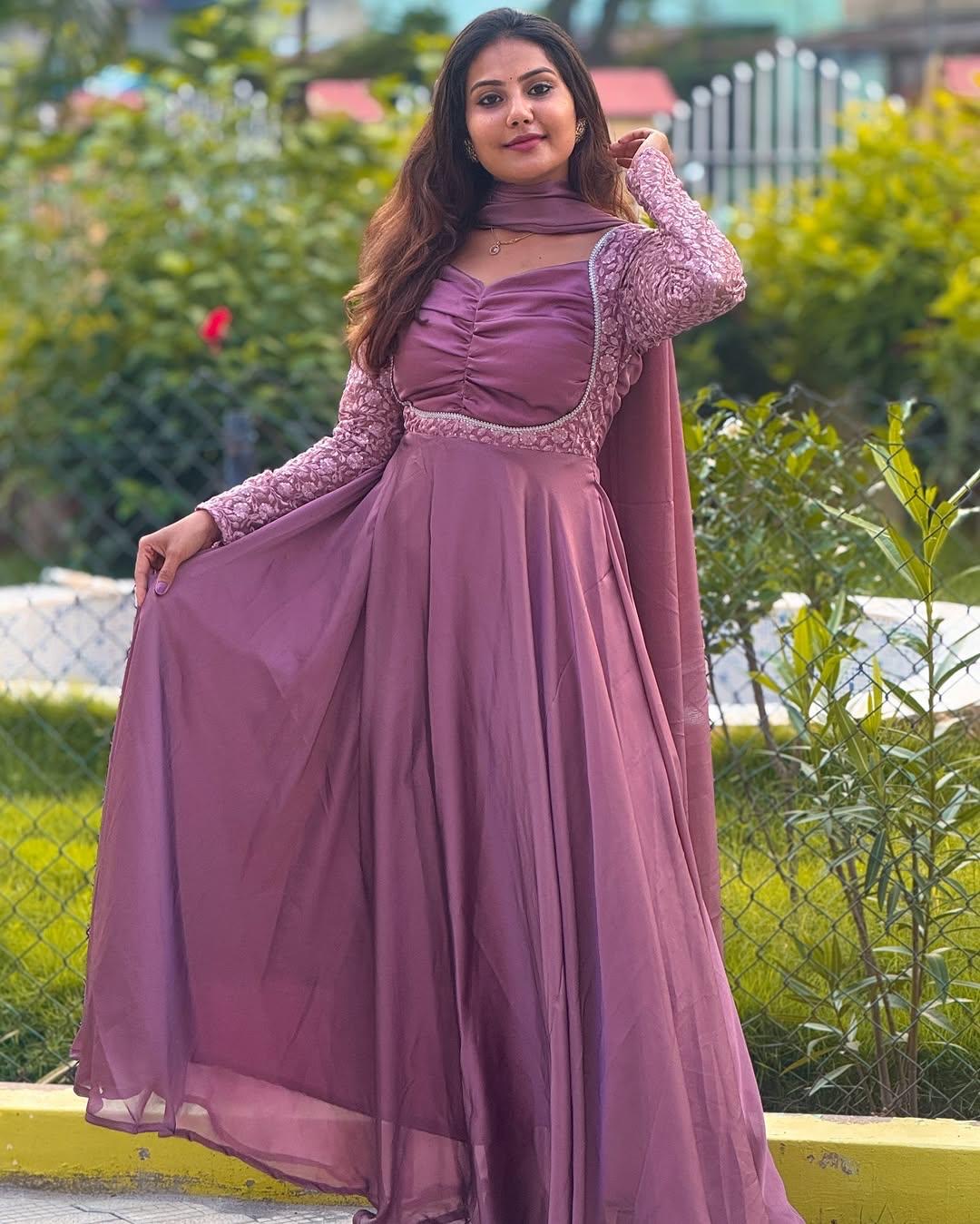 DEVSENA ANARKALI SUIT