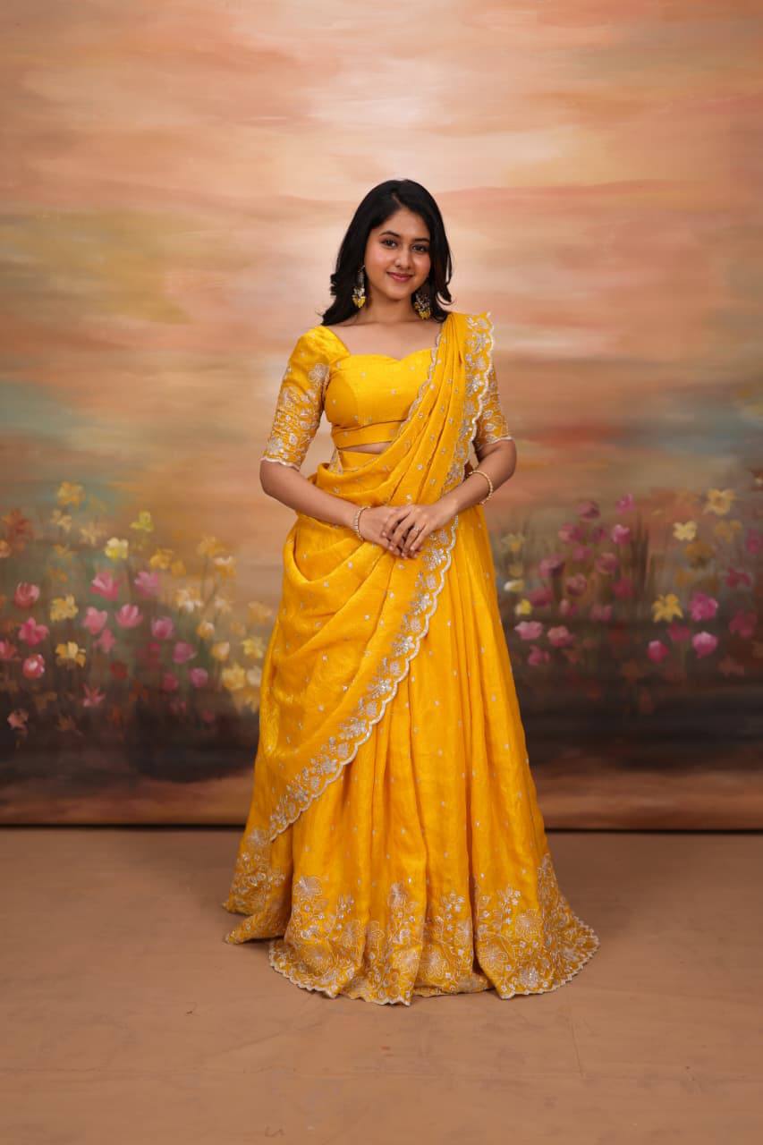 MARIGOLD LEHENGA