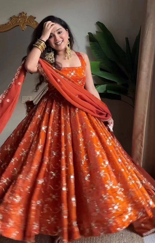 Reshma Embroidery Anarkali Suit