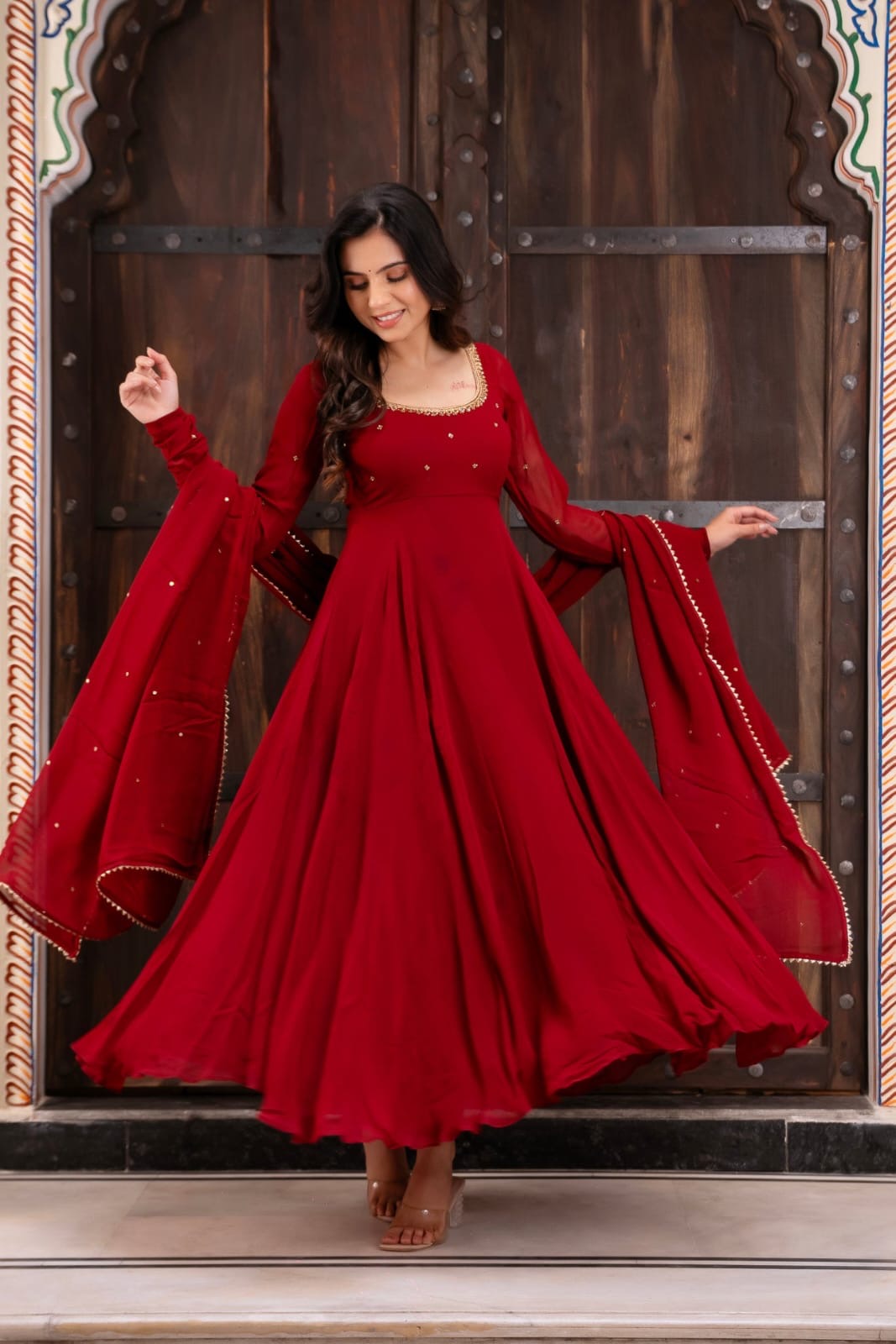 EHSAAS ANARKALI SUIT SET