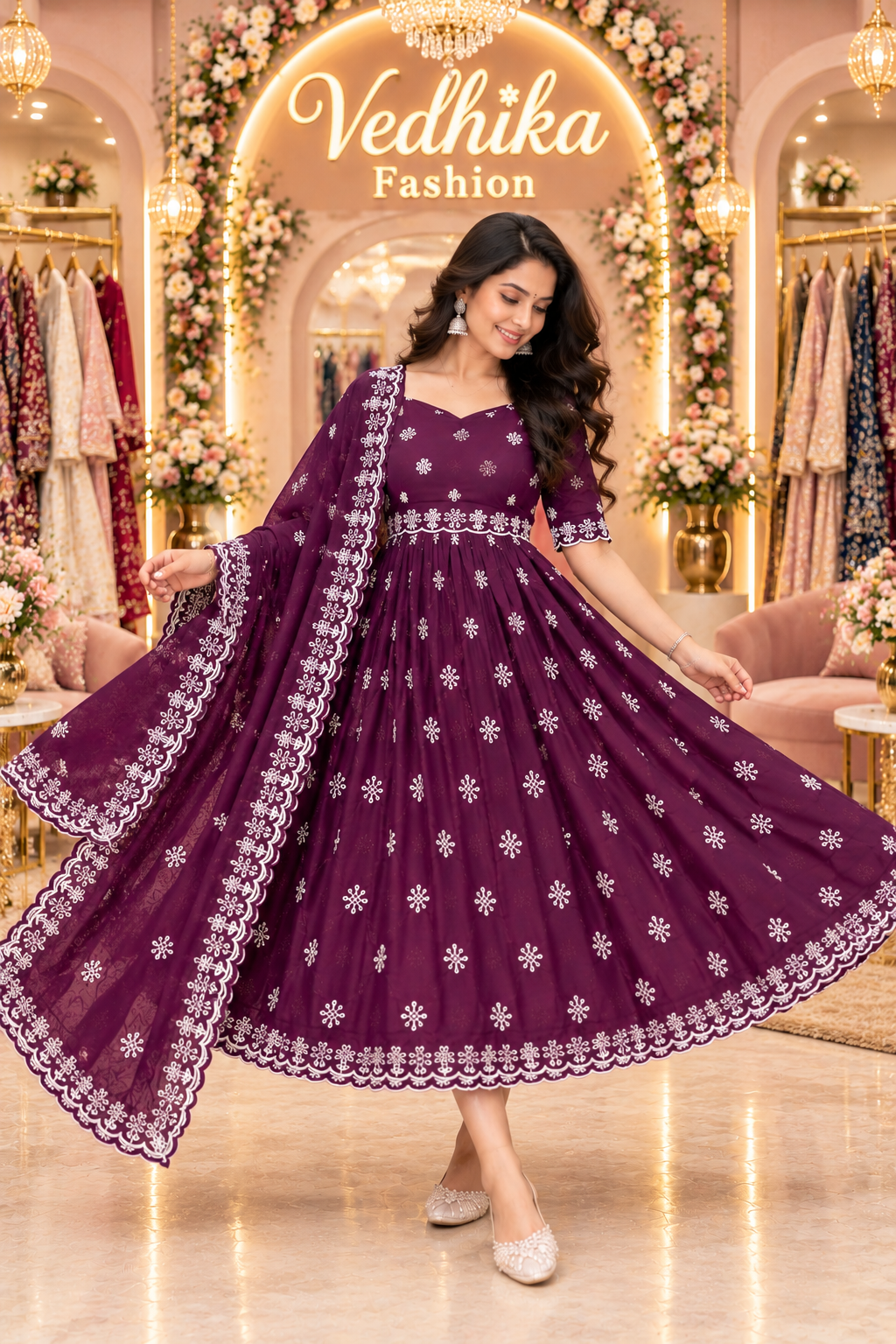 MUGGU WINE ANARKALI