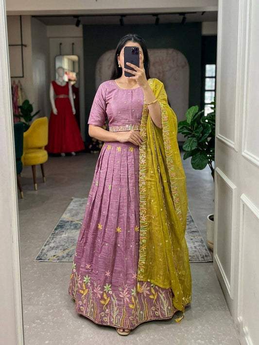 MISHKA PINK LEHENGA
