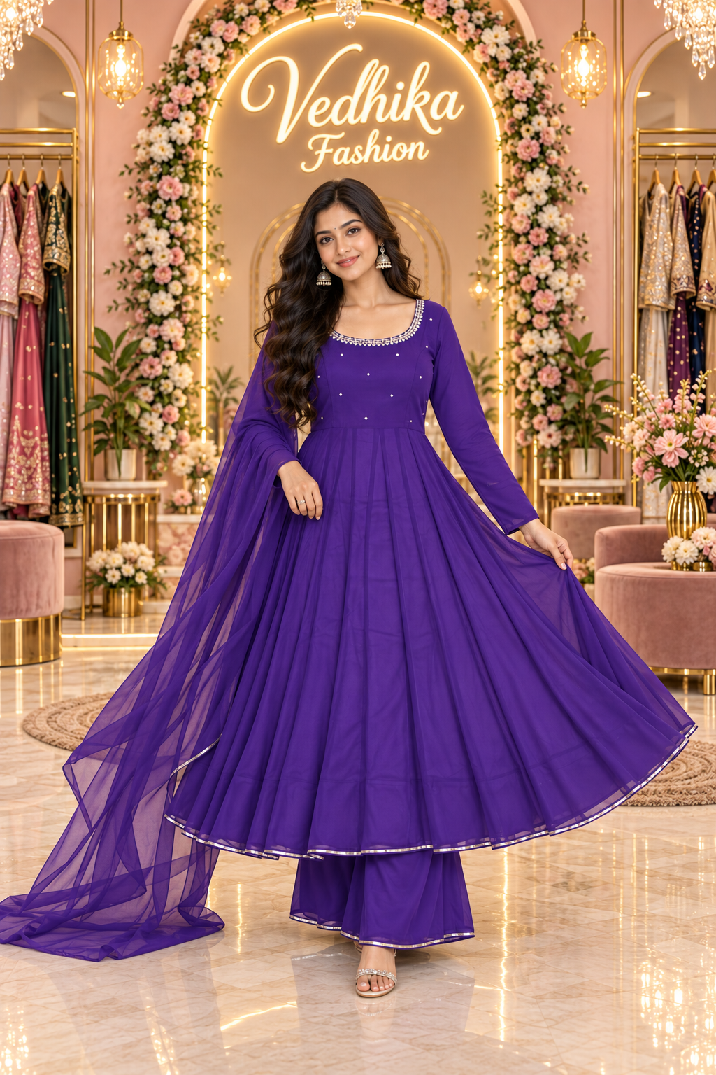 ROYAL PURPLE SUIT SET 💜