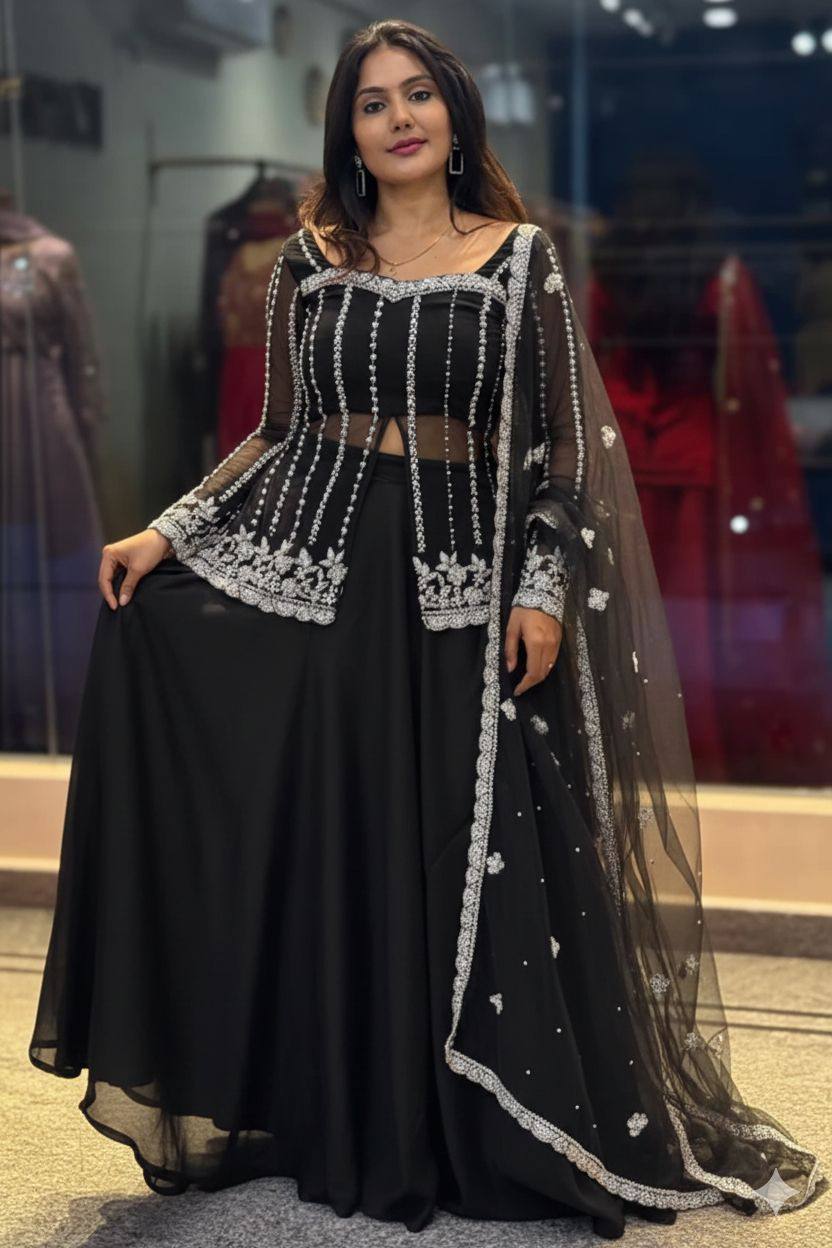 Zeenat Black Legenga