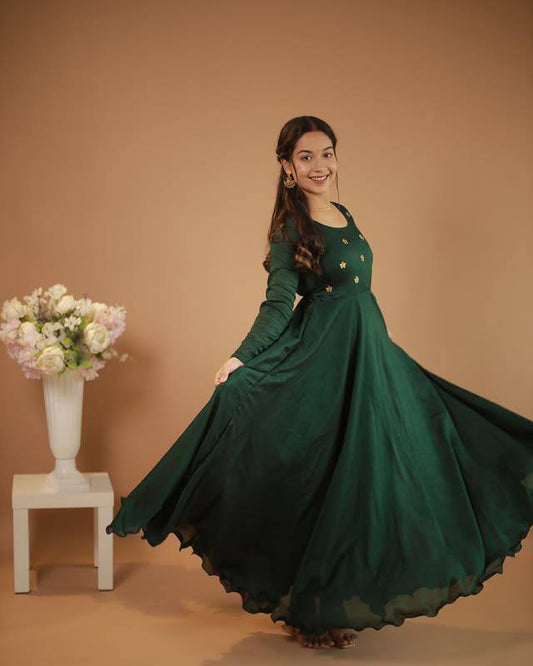 VICHITRA GREEN - Vedhika Fashion