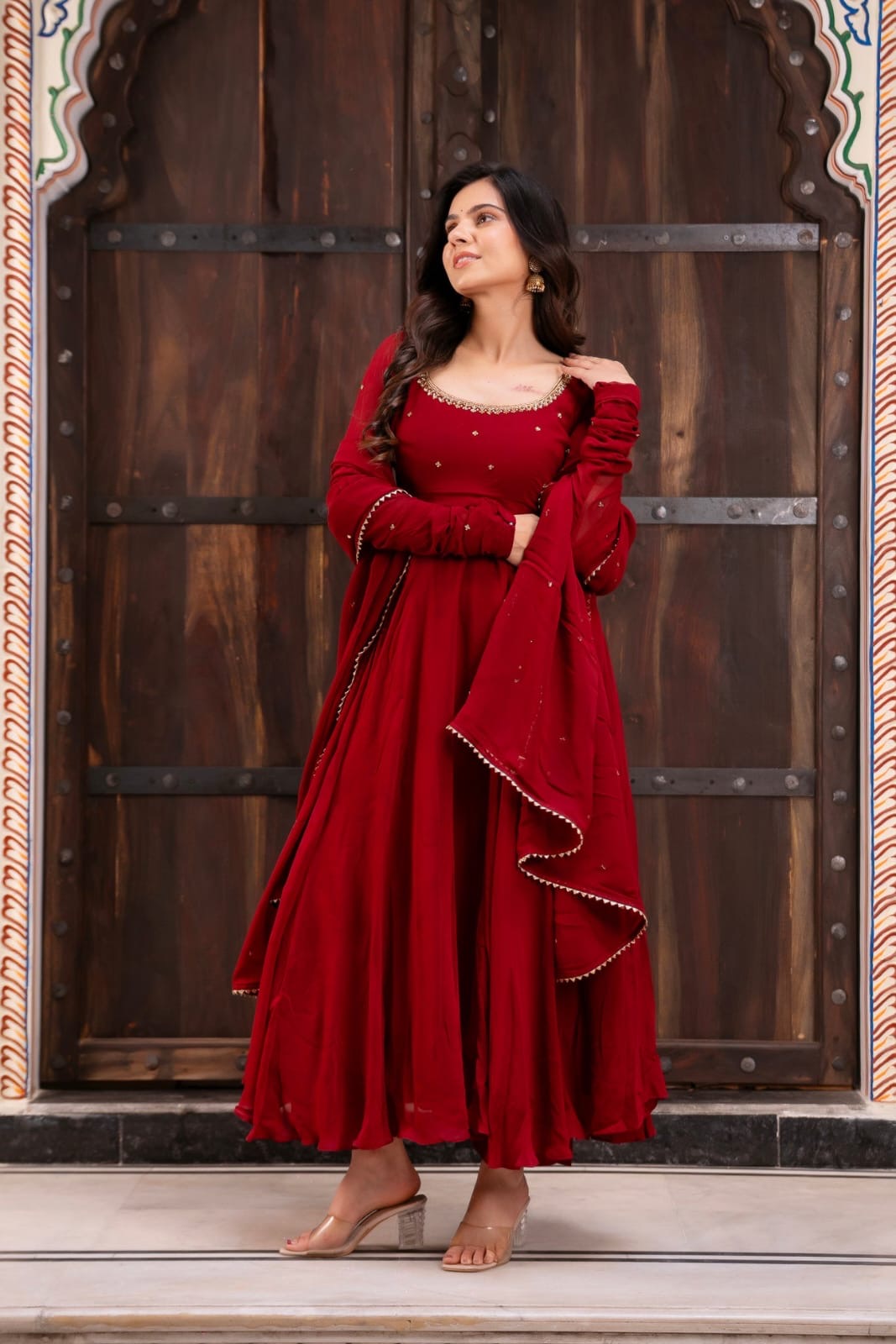 EHSAAS ANARKALI SUIT SET