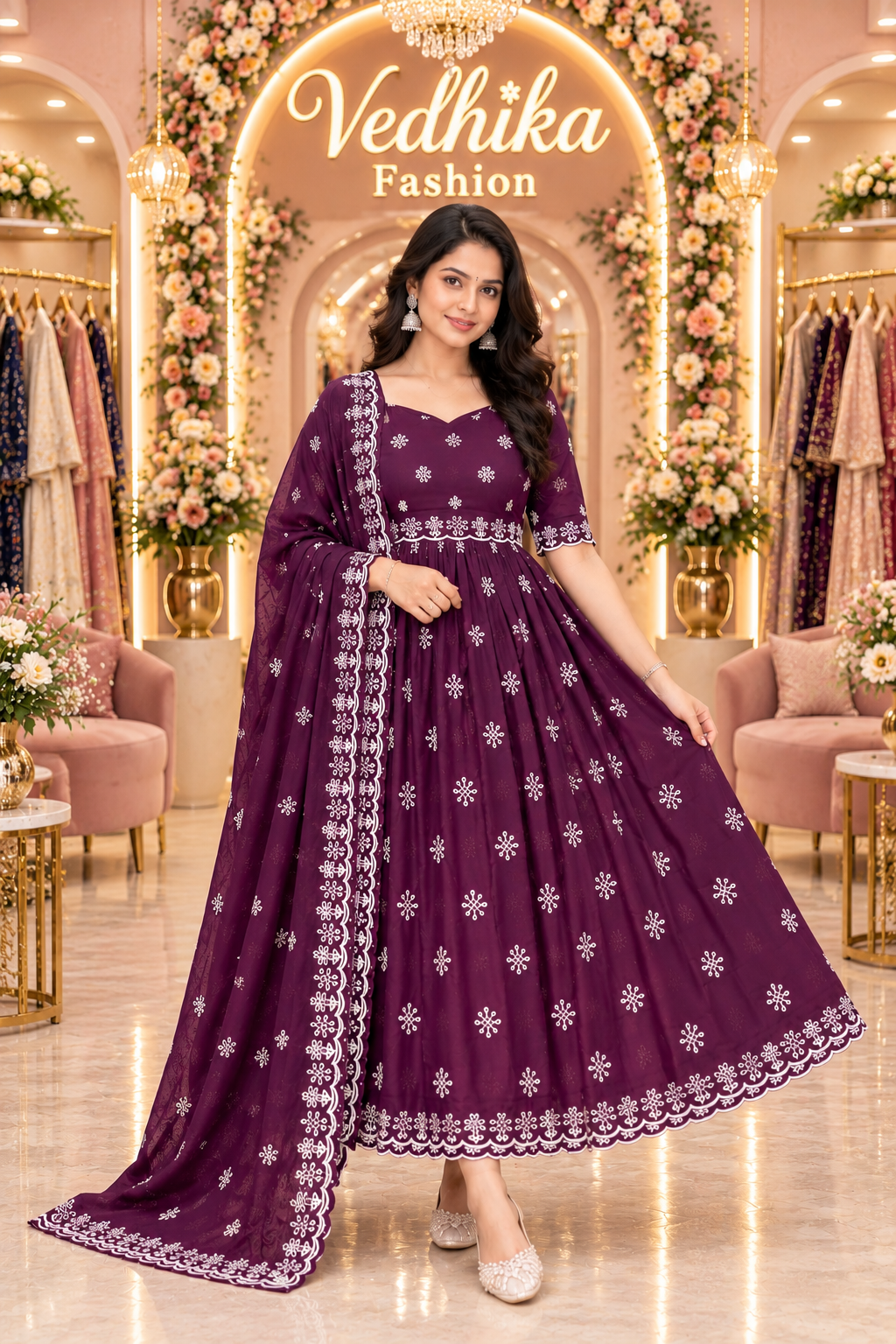 MUGGU WINE ANARKALI
