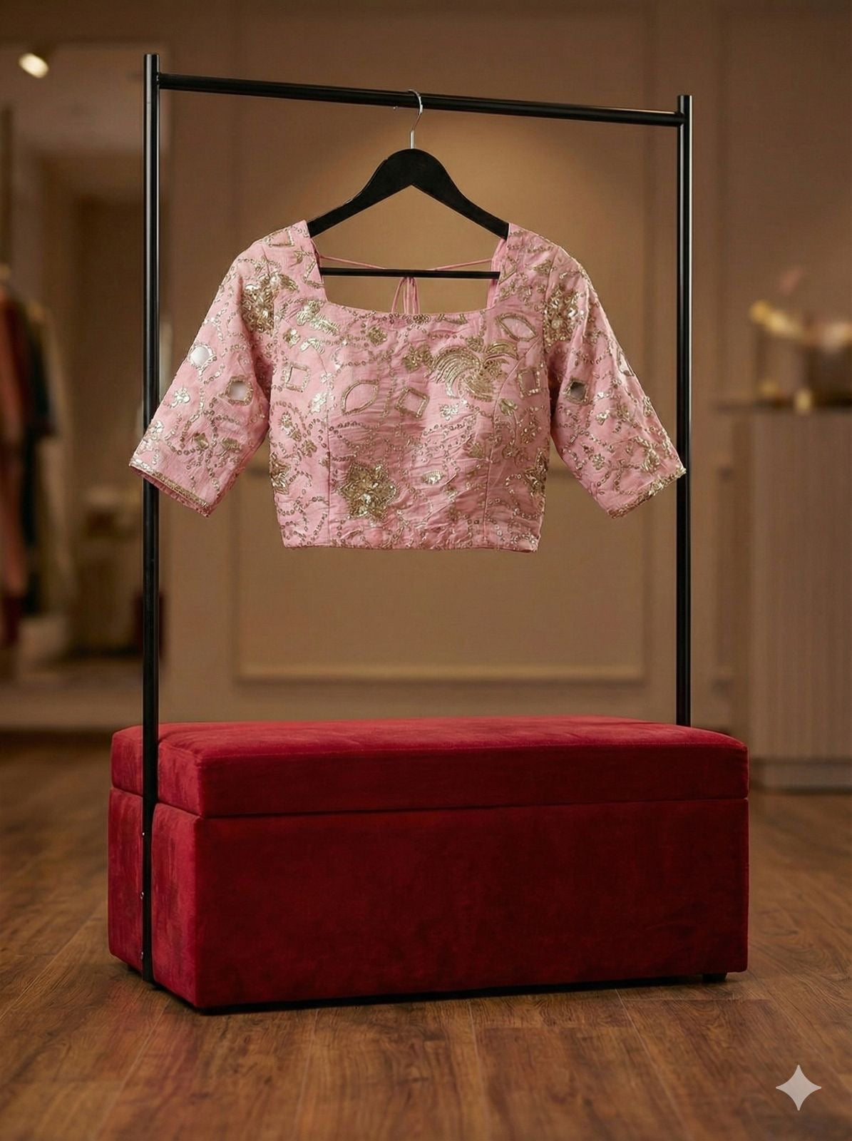 Gulabi Noor Lehenga Set