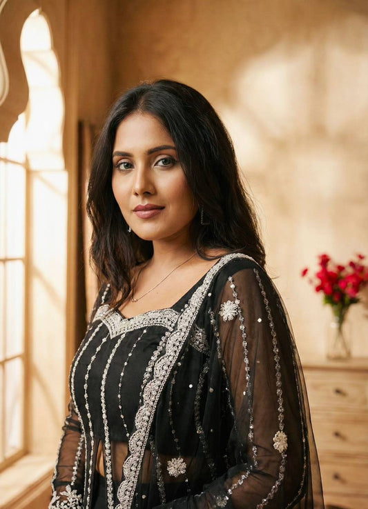 Zeenat Black Legenga