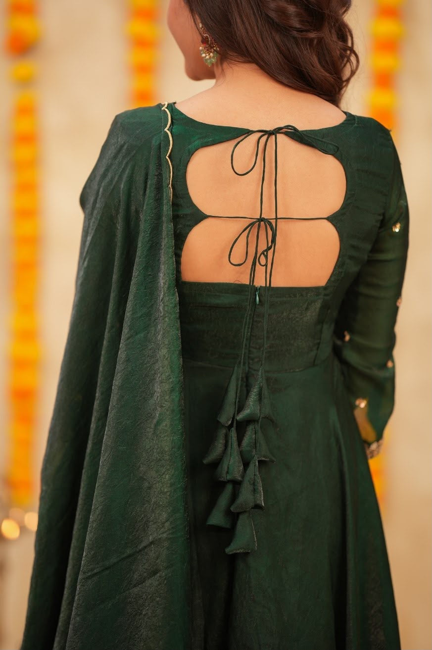 VANYA EMERALD ANARKALI SUIT