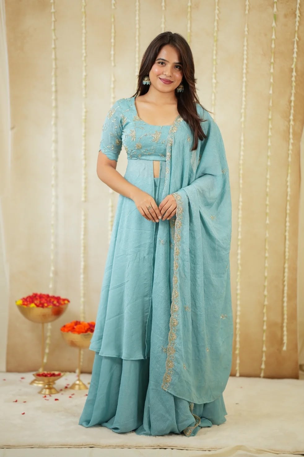 ATHIYA BLUE ANARKALI