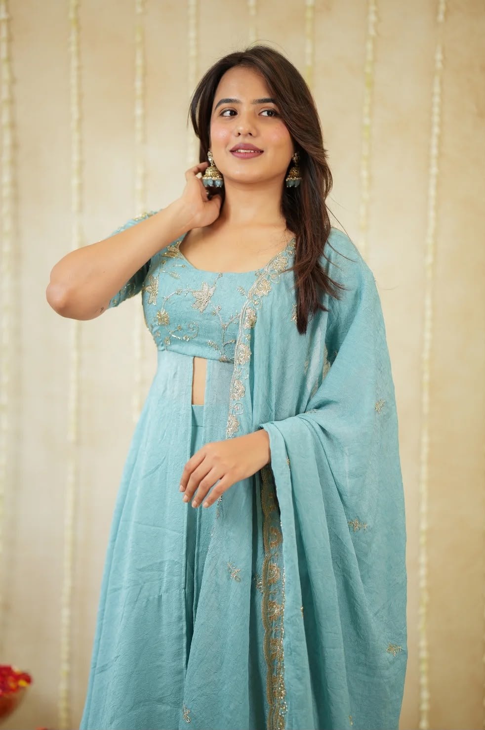 ATHIYA BLUE ANARKALI