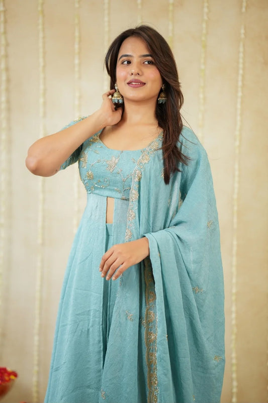 ATHIYA BLUE ANARKALI