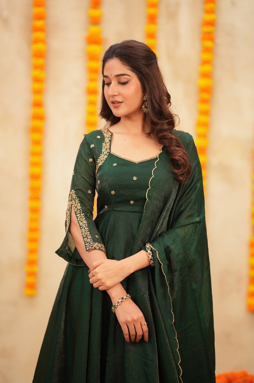 VANYA EMERALD ANARKALI SUIT