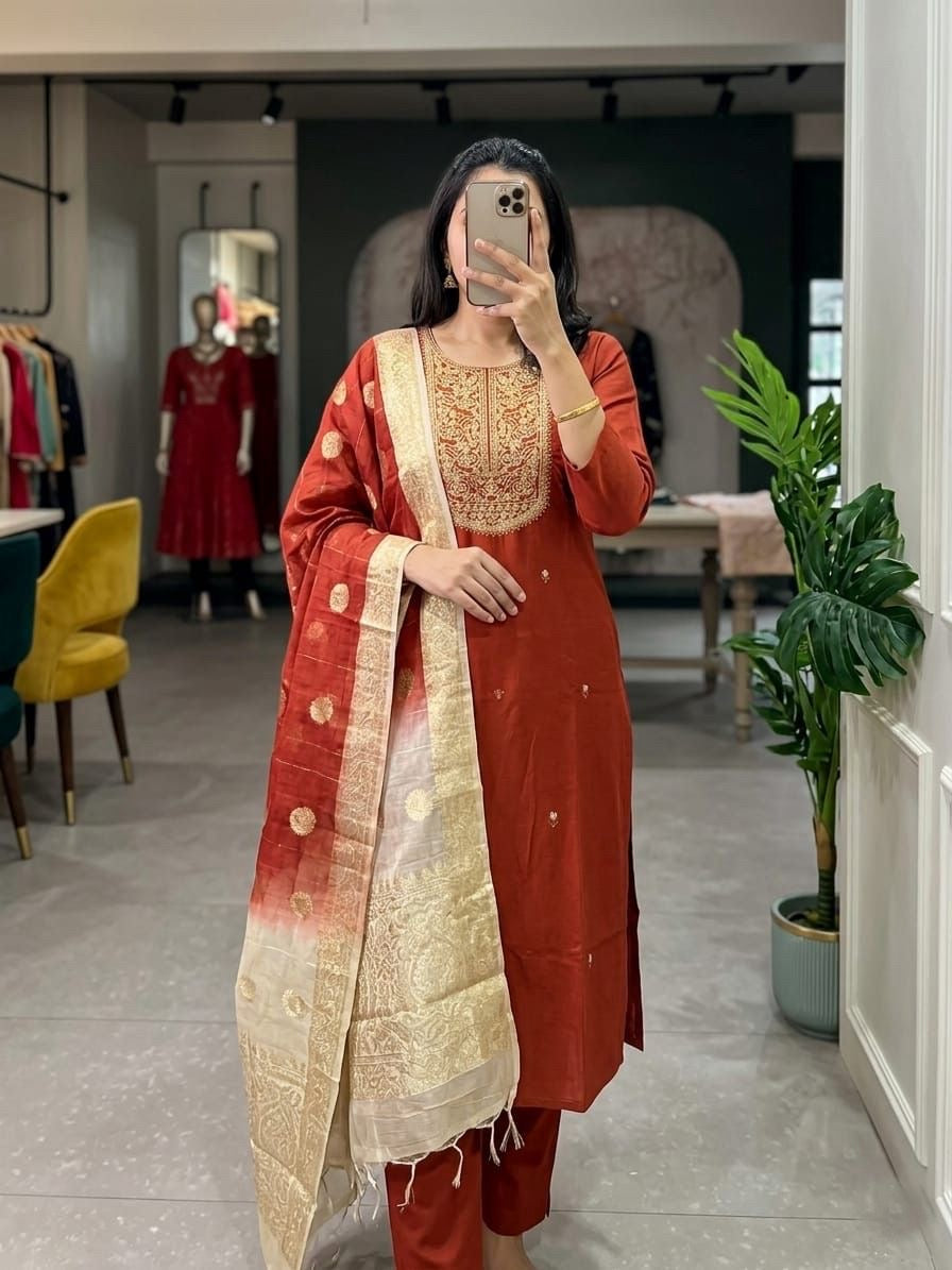 Rustic Elegance Plus Size Suit