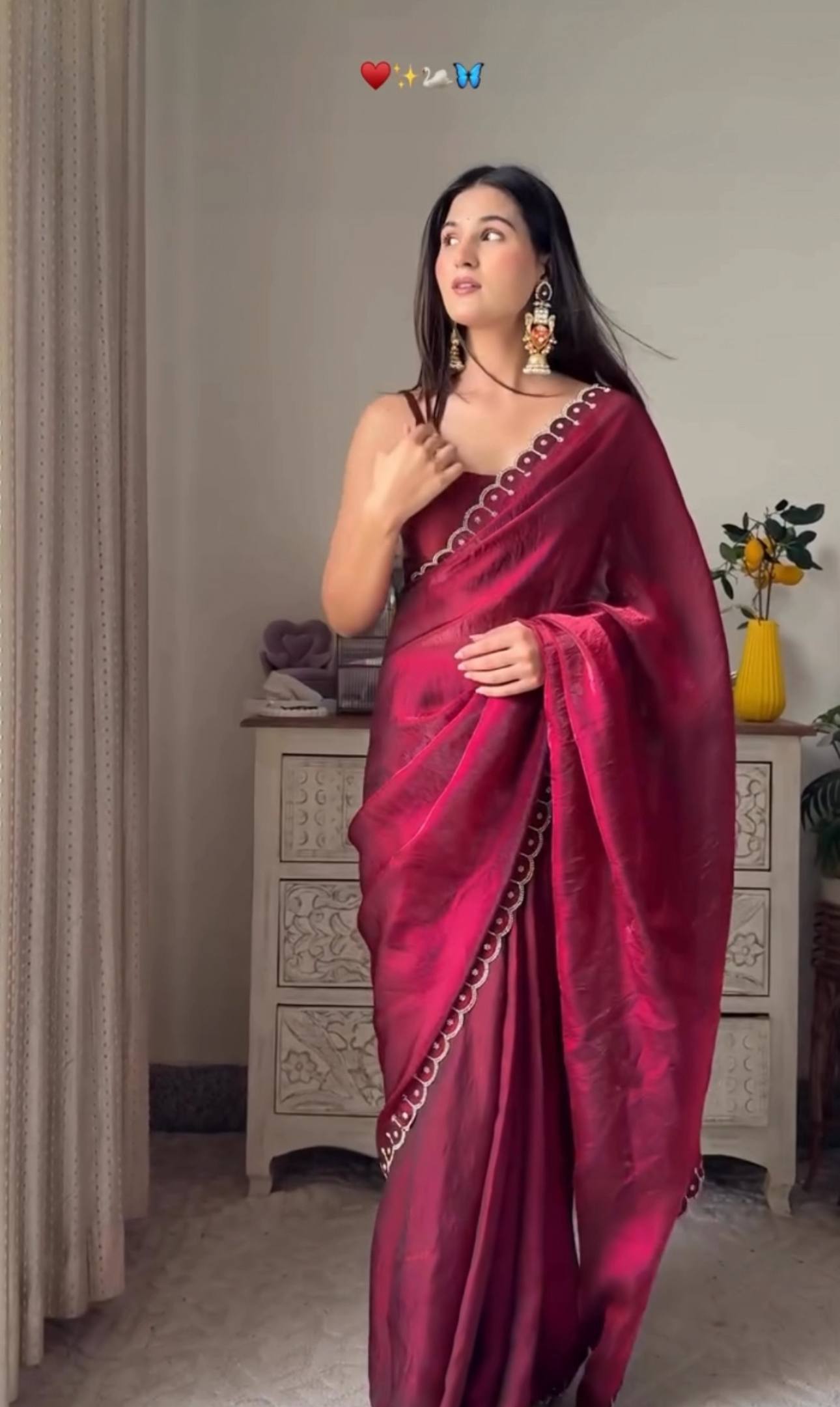 Maharani Zarkan saree