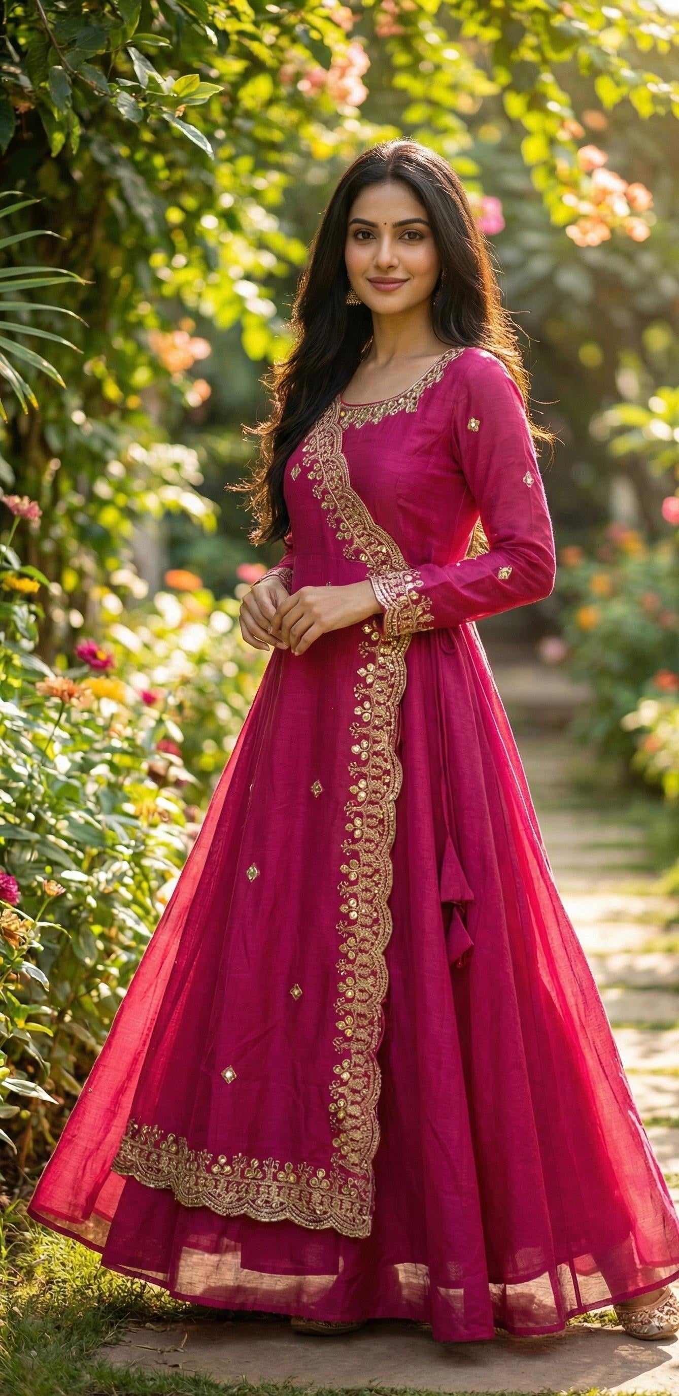 Aayat Rani Anarkali Suit