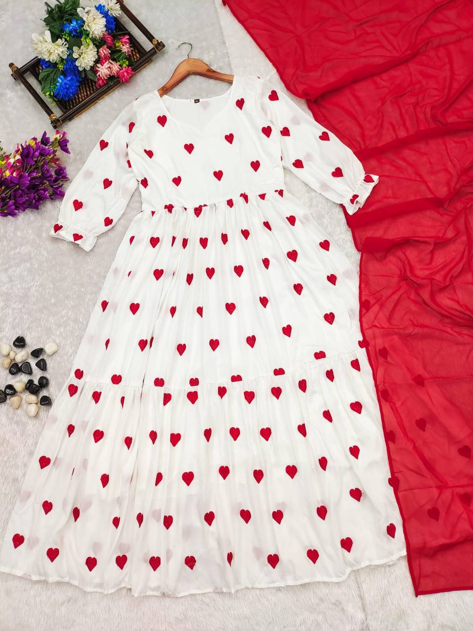 Heart suit set