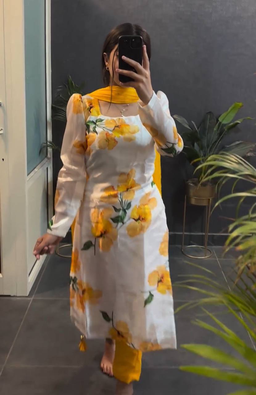 Yellow Biba Suit