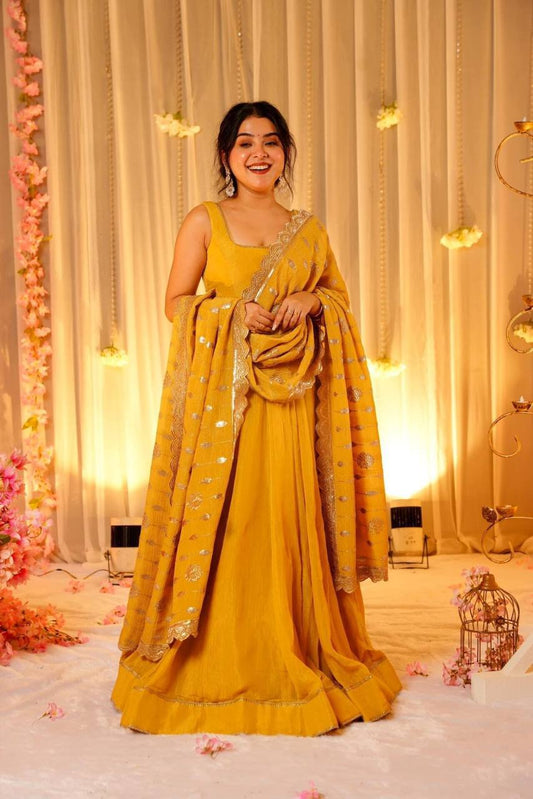 Vartika yellow - Vedhika Fashion