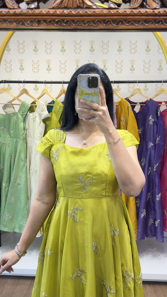 FALCIN CHIDIYA LIME GREEN MAXI