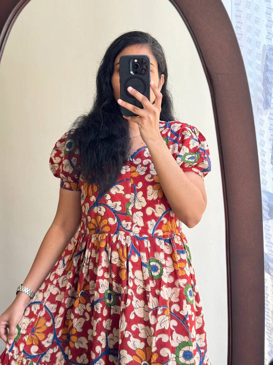 SIREN KALAMKARI - Vedhika Fashion