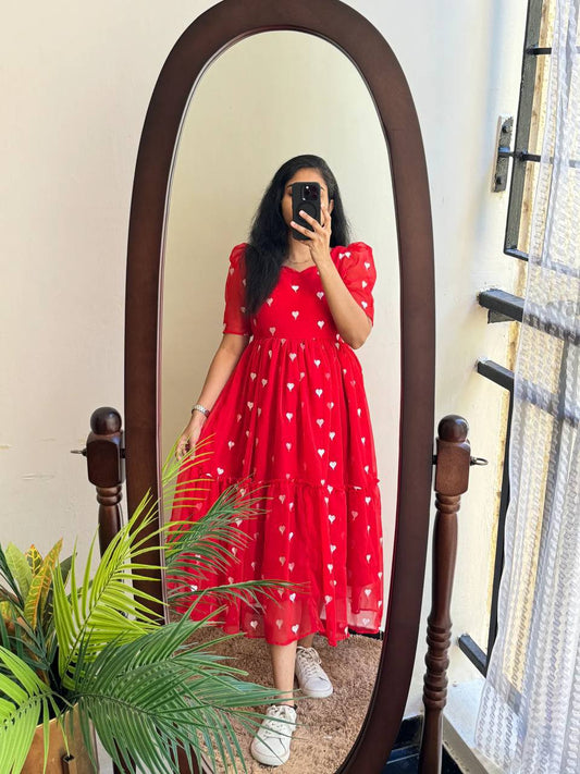 VALANTINE RED - Vedhika Fashion