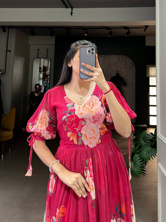 PINK ROSE - Vedhika Fashion
