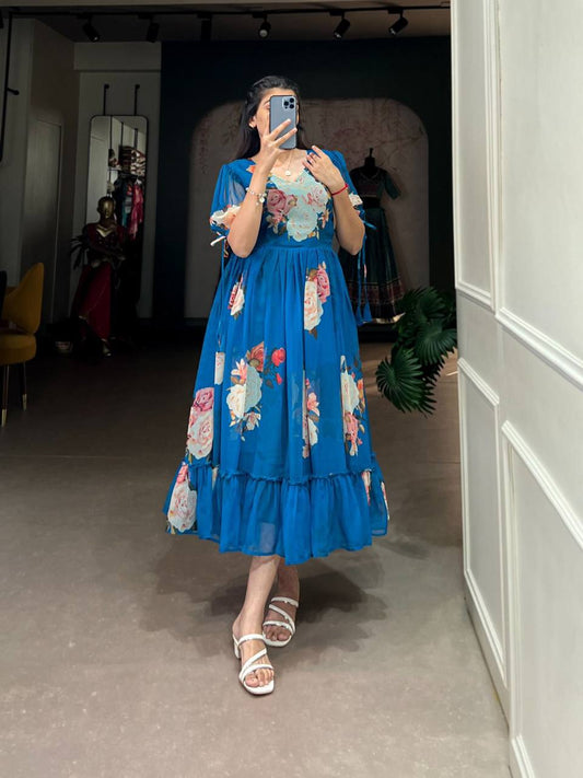 BLUE ROSE - Vedhika Fashion