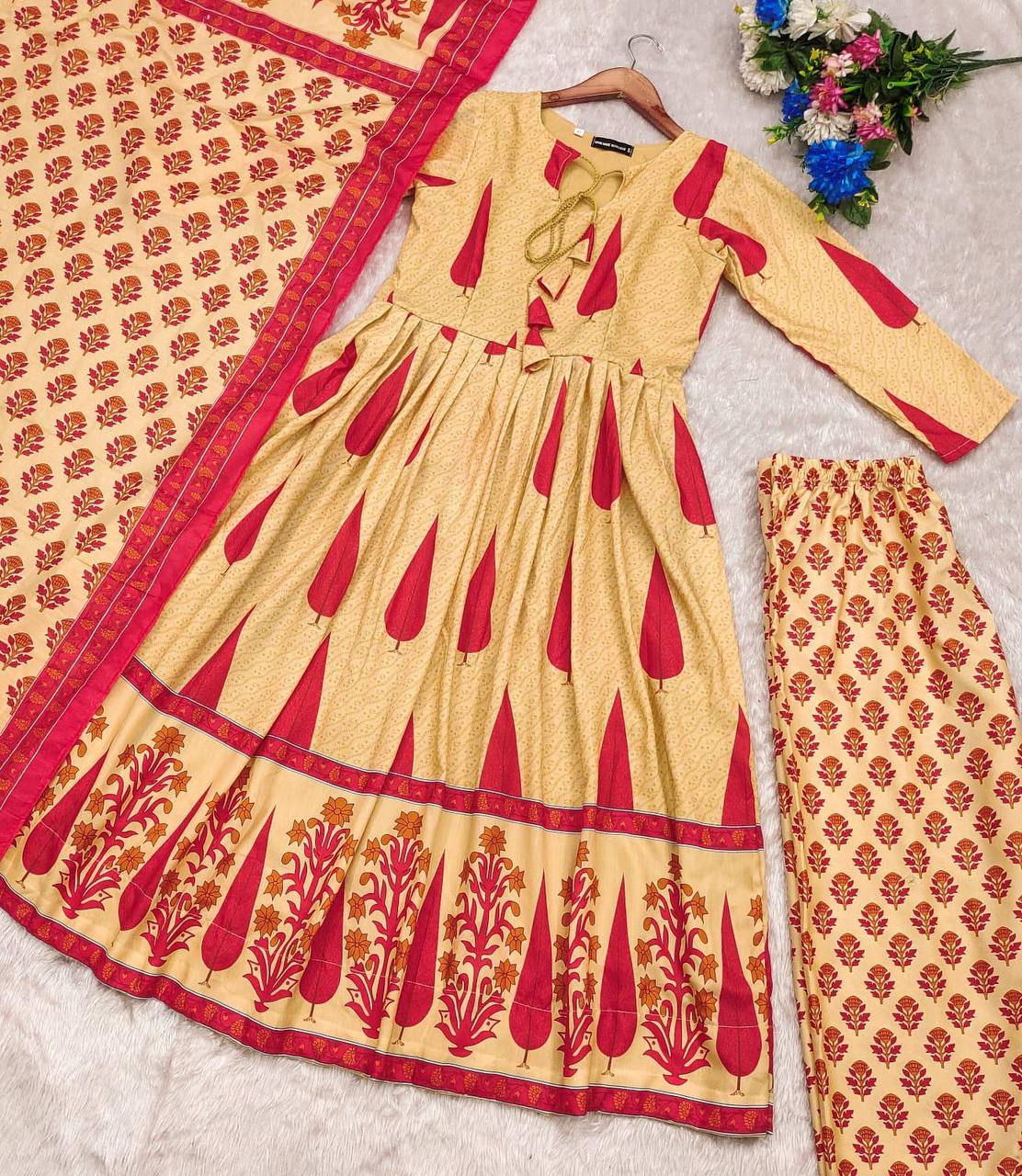 TARUNA SUIT SET - Vedhika Fashion