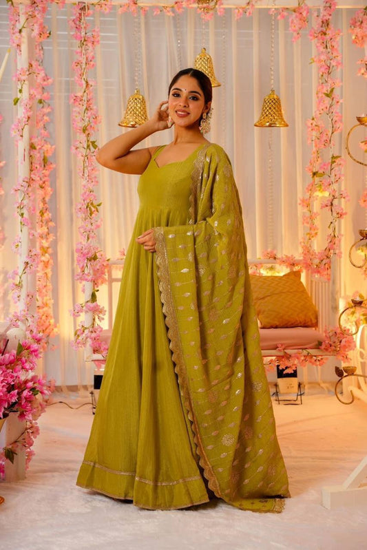 VARTIKA GREEN - Vedhika Fashion