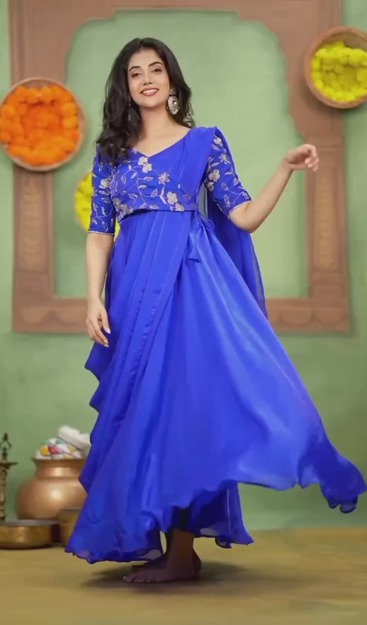 ANU DRAPE ANARKALI