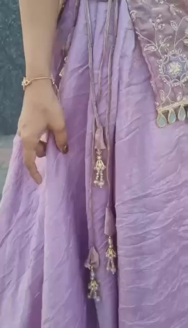 Sultana Lavender Lehenga